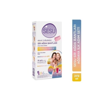 Sesu Ağda Bandı 24Lü Ağdaya İlk Adım Seti