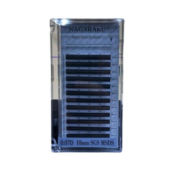 Nagaraku İpek Kirpik 0.07D 10Mm SGS MSDS LJ019