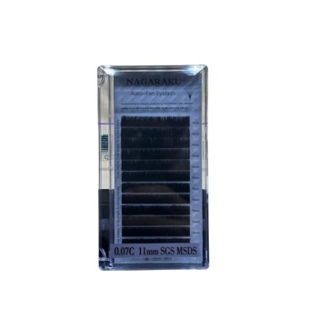 Nagaraku İpek Kirpik 0.07C 11Mm SGS MSDS LJ019