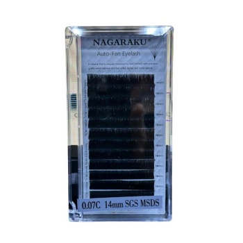 Nagaraku İpek Kirpik 0.07C 14Mm SGS MSDS LJ011