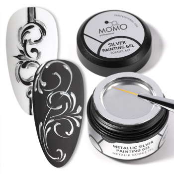 Momo Painting Gel 6Gr. Silver