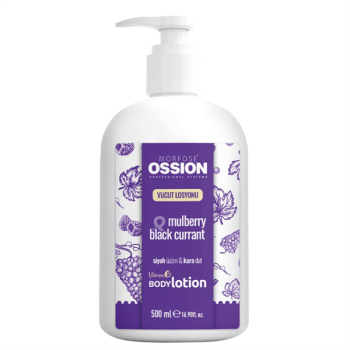 Ossion Vücut Losyonu 500Ml. Mulberry Black Currant