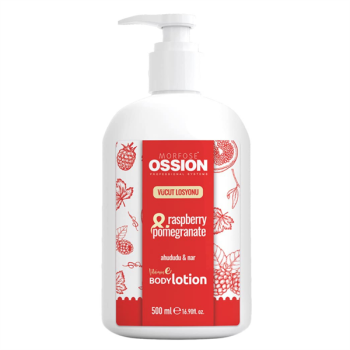 Ossion Vücut Losyonu 500Ml. Raspberry&Pomegranate