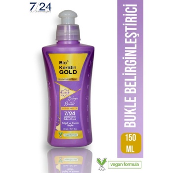 Bio Keratin Gold 150Ml. Belirgin Bukleler