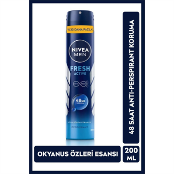 Nivea Men Deodorant 200Ml. Fresh Active 81618