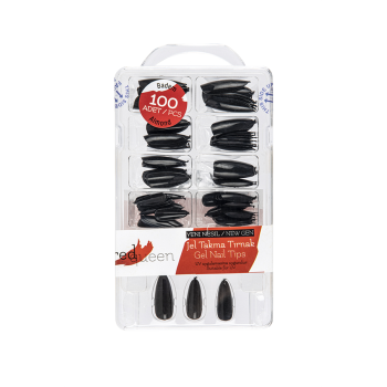 Redqueen Jel Tırnak Badem RQ-1454 Siyah