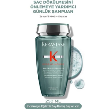 Kerastase Şampuan 250Ml. Genesis Homme BDFQ