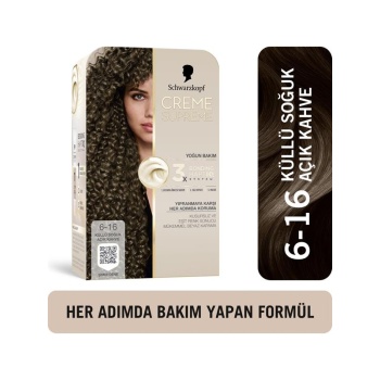 Schwarzkopf Creme Supreme Kit Boya 6-16 K.A.Kahve