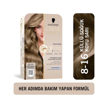 Schwarzkopf Creme Supreme Kit Boya 8-16 K.S.K.Sarı