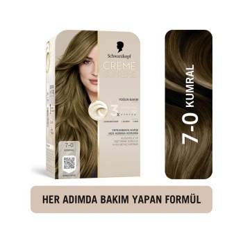 Schwarzkopf Creme Supreme Kit Boya 7-0 Kumral