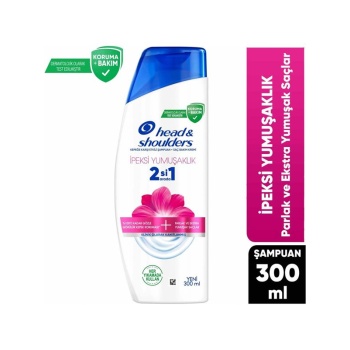 Head&Shoulders Şampuan 2 İn 1 300Ml. İpeksi Yumuşa