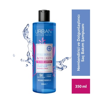 Urban Şampuan 350Ml. Hyaluronic Acid&Collagen (Ş)