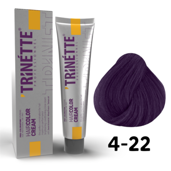 Trinette Saç Boyası 100Ml. 4-22 Patlıcan Mor