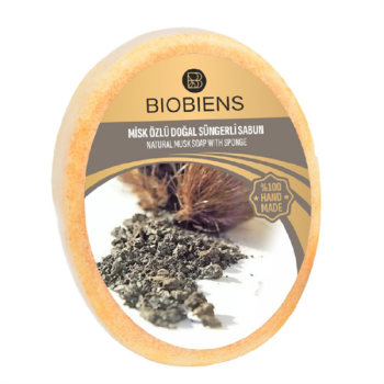 Biobiens Süngerli Sabun 130Gr. Misk Özlü