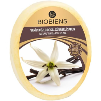 Biobiens Süngerli Sabun 130Gr. Vanilya