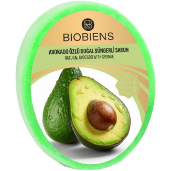Biobiens Süngerli Sabun 130Gr. Avokado
