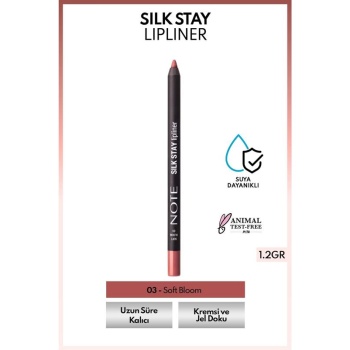 Note Silk Stay Lipliner 1,2Gr. 03 Soft Bloom