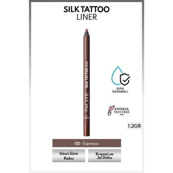 Note Silk Tattoo Liner 1,2Gr. 02 Espresso