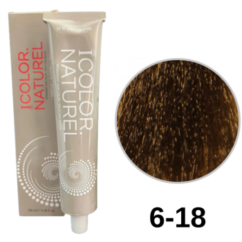 Icolor Natural Tüp Boya 100Ml. 6-18 K.Kumral K.Mat