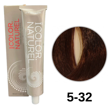 Icolor Natural Tüp Boya 100Ml. 5-32 Koyu Sahra Bej