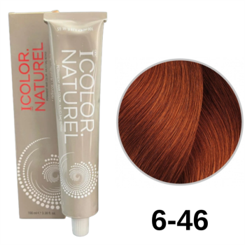 Icolor Natural Tüp Boya 100Ml. 6-46 K.K.B.Kırmızı