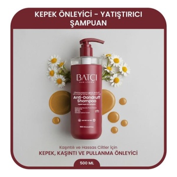 Batçı Şampuan 500Ml Kepeğe Karşı Etkili