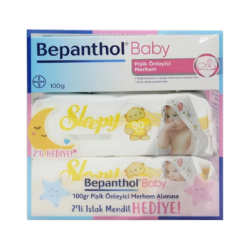 Bepanthol Baby Pişik Önleyici  Islak Mendil Set