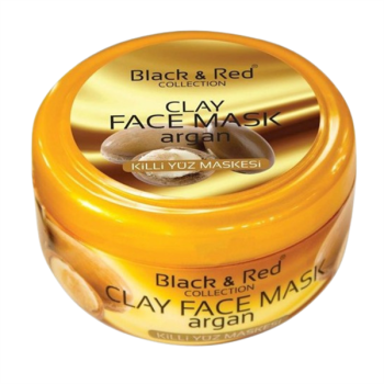 Black&Red Clay Face Mask 400Gr. Argan