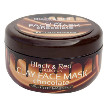 Black&Red Clay Face Mask 400Gr. Chocolate