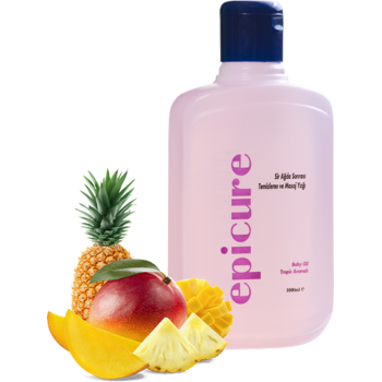 Epicure Sir Yağı Baby Oil Tropik Aromalı 800Ml.