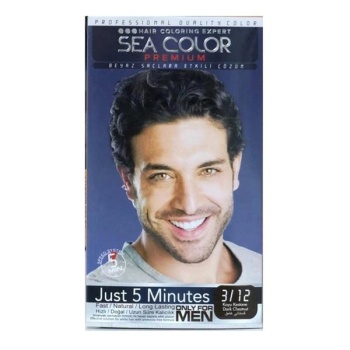 Sea Color Men Set Boya 3-12 Koyu Kestane