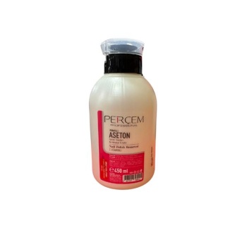 Perçem Aseton 450Ml. Pompalı