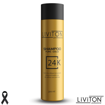 Liviton Şampuan 300Ml. 24K Gold