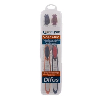 Difaş Pro-Clinic Diş Fırçası Volcanic 2Li