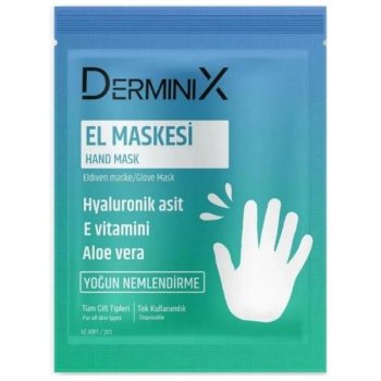 Derminix El Maskesi Hyaluronık Asıt+Aloe Vera