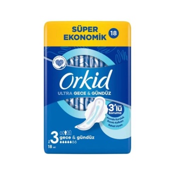 Orkid Ultra Gece&Gündüz No:3 18Pcs