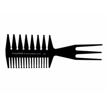 Es-105 Euro Star Carbon Black Çok Amaçlı Tarak