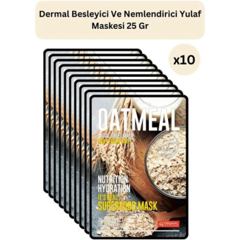 Dermal Its Real Super Gıda Maskesi 25 Gr. (Yulaf)