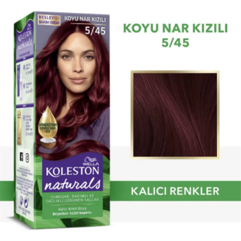 Koleston Naturals Set 5-45 Koyu Nar Kızılı