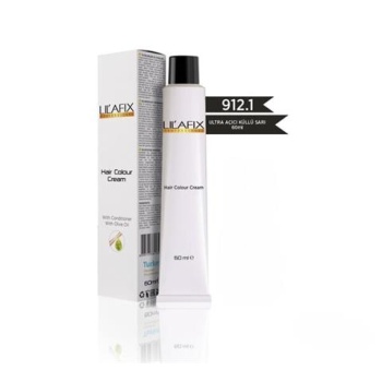 Lilafix Tüp Boya 60Ml. 912-1 U. Açıcı Küllü Sarı