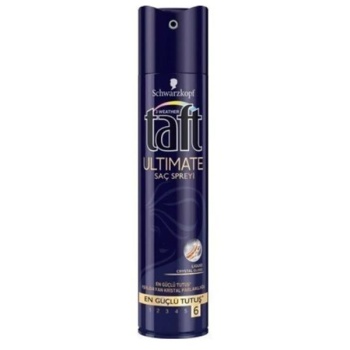 Taft Saç Spreyi 250Ml. Ultimate 5+ Kristal