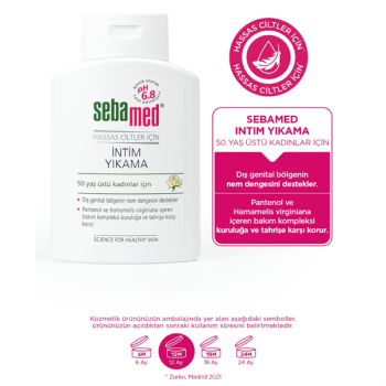 Sebamed Intim Likit Ph6,8 Menapoz 200Ml.