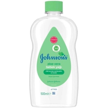 Johnsons Baby Aloe Vera Bebek Yağı 300 Ml.