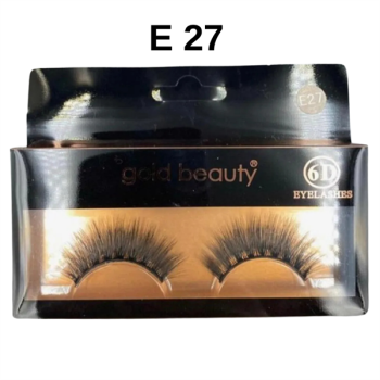 Gold Beauty 6D Eyelashes E27 Takma Kirpik