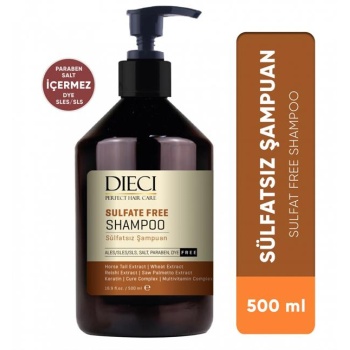 Dıecı Şampuan 500Ml. Sulfate Free