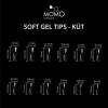 Momo Soft Gel Tips 500Pcs. Küt