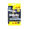 Gillette Blue3 Kullan At 8Ct Bag Comfort Slalom
