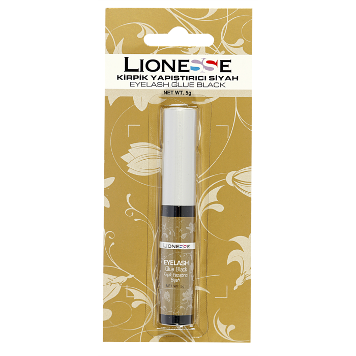 Lionesse Kirpik Yapıştırıcı 5Gr. Beyaz-Siyah