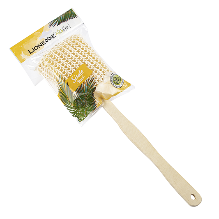 Lionesse Sisal Sopalı Sırt Fırçası L-434