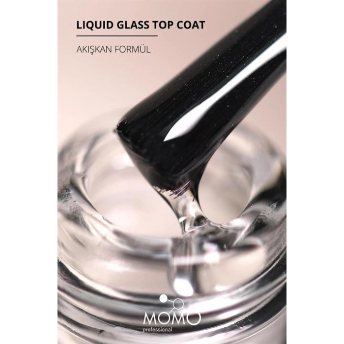 Momo Liquid Glass Top Coat 14Ml.
